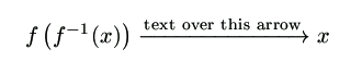 xrightarrow